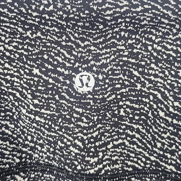 LULULEMON Align High Rise Crop Black and White Leggins Size 4 - Picture 5 of 7